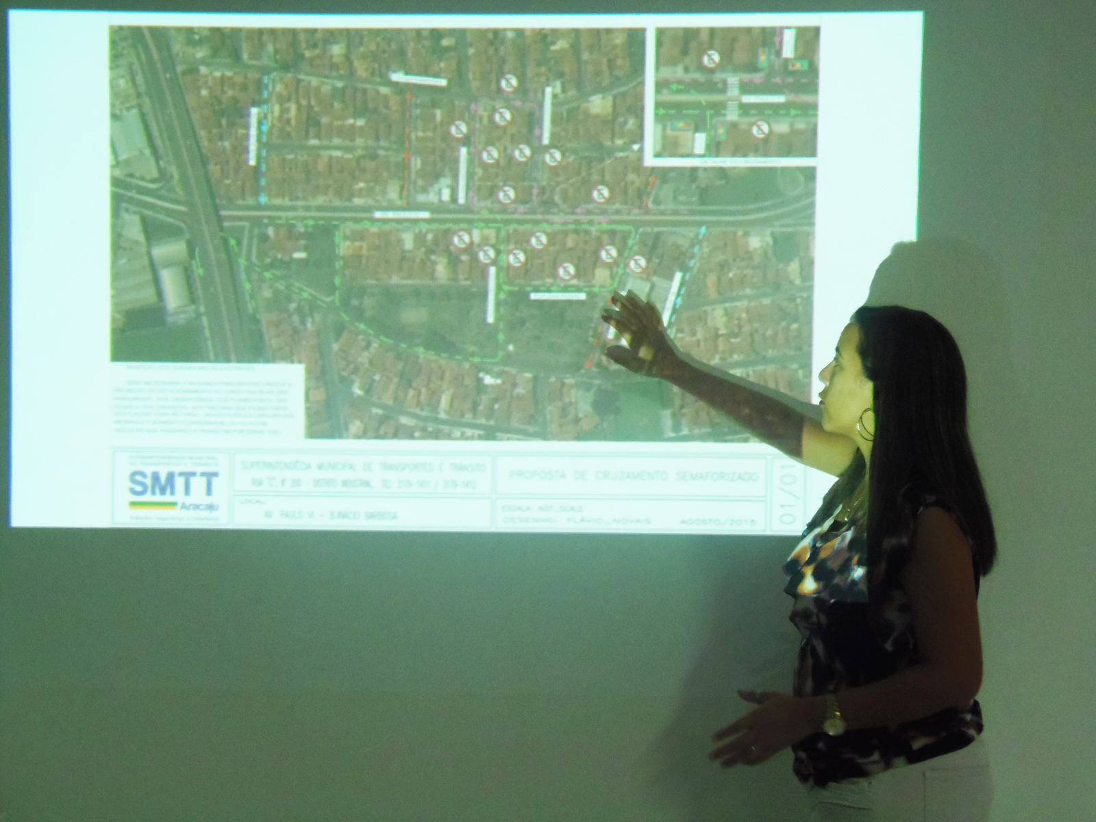 SMTT apresenta soluções viárias aos moradores do Conjunto Beira Rio - SMTT Aracaju